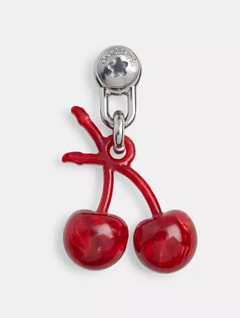 *NWT* COACHTOPIA Cherry Bag Charm Screw, Cherry Strap Bag Charm With Screw Back